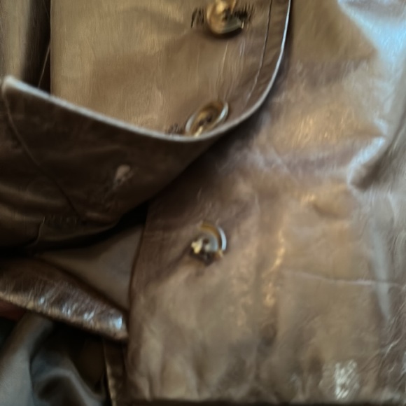 Gorgeous Brown Leather Jacket - Picture 10 of 10